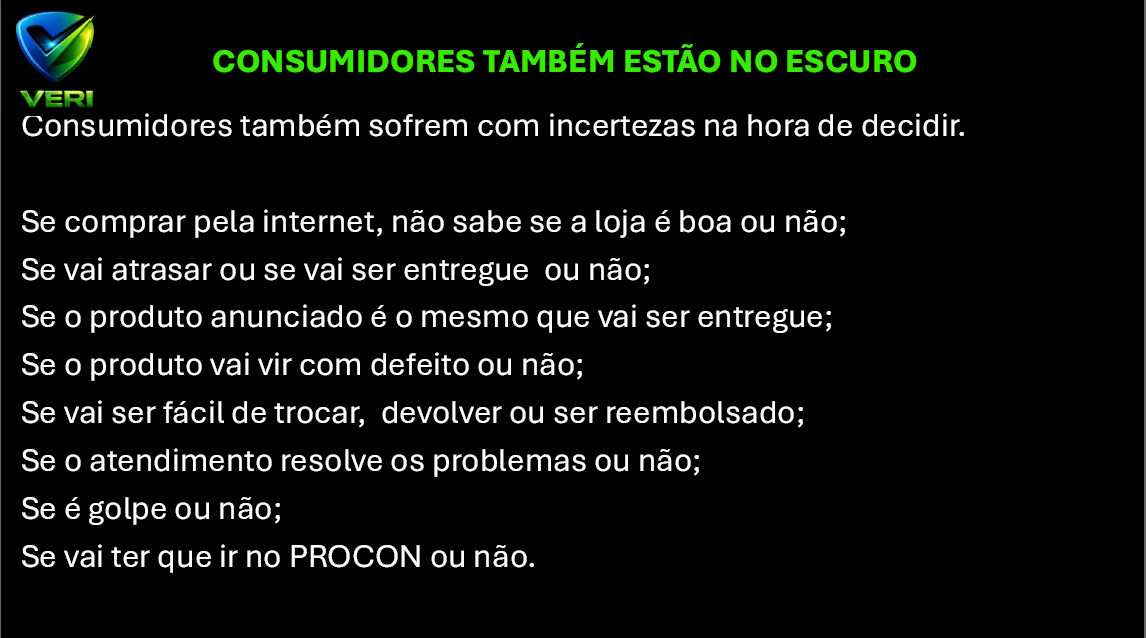 Consumidores no Escuro